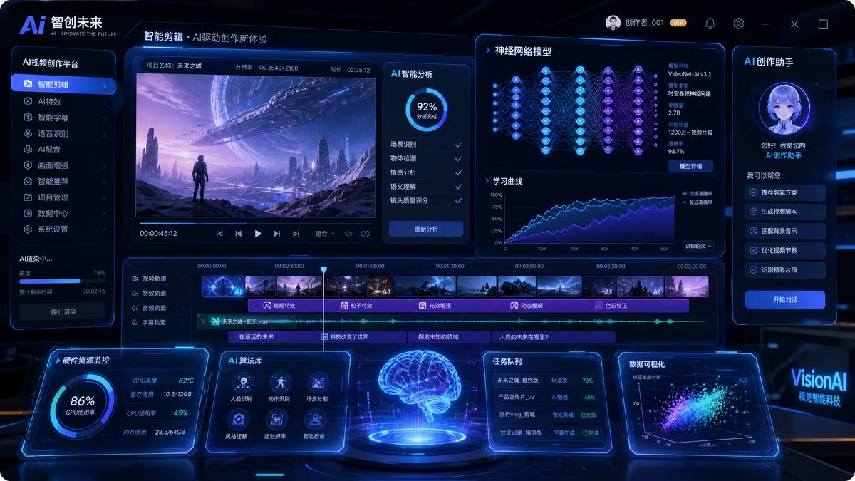 黄色直播录屏AI视频创作工具